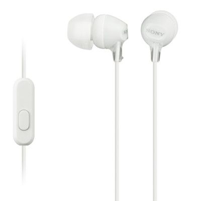Sony Headset in-ear MDR-EX15AP Vit