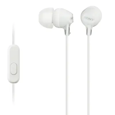 Sony Headset in-ear MDR-EX15AP Vit