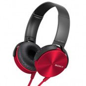Sony Headset MDR-XB450AP Röd
