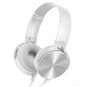 Sony Headset MDR-XB450AP Vit/Silver