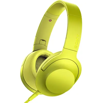 Sony h.ear on Headset MDR-100AAP - Gul