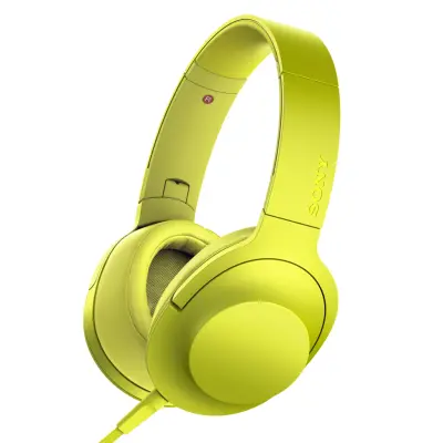 Sony h.ear on Headset MDR-100AAP - Lime