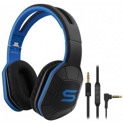 Soul Combat+ Headset - Blå/svart