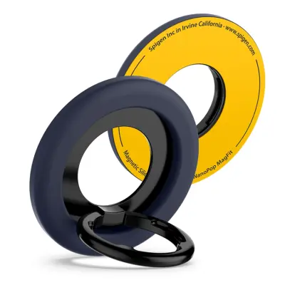 Spigen Mobil Ringhållare Magsafe Magnetic Nano Pop - Marinblå