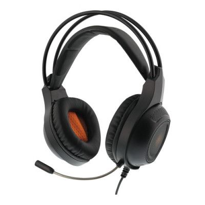 Stereo headset, 2x3,5 mm kontakter, 40 mm elementer