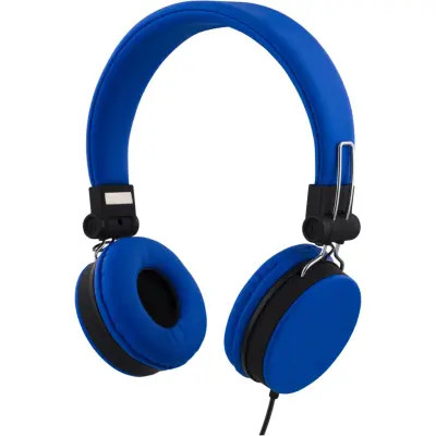 Streetz Wired Folding Headset  - Blå