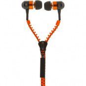 STREETZ Zipper in-ear headset, Orange