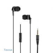Teccus SmartSound In-Ear Plugin Headset Svart