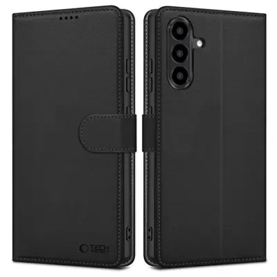 Tech-Protect Galaxy A36 5G Plånboksfodral - Matte Svart