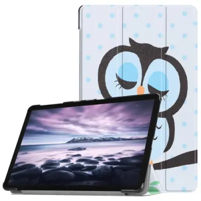 Tri-Fold Fodral till Samsung Galaxy Tab A 10.5 - Ugglor