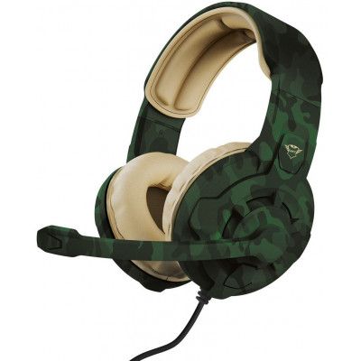Trust GXT 411 Radius Gaming Headset - Camo - Grå