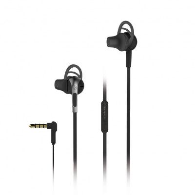 Vivanco Sport Fitness Ear-Clip Headset - Svart