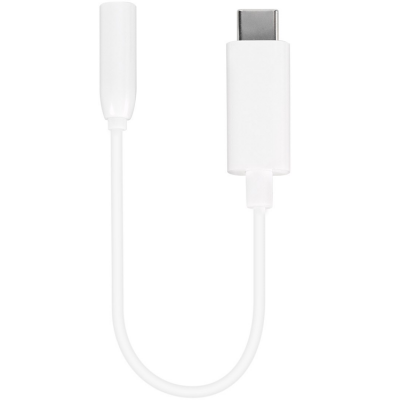 Vivanco USB-C 3,5mm Ljudadapter Hona 10cm - Vit