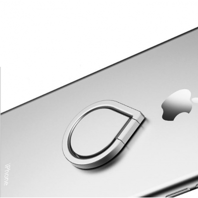 Water Drop Ringhållare till Mobiltelefon - Silver