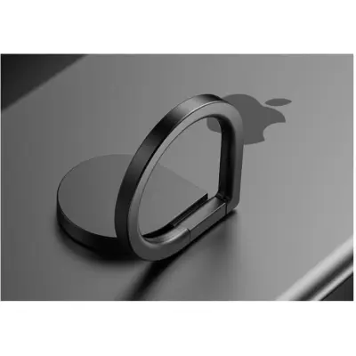 Water Drop Ringhållare till Mobiltelefon - Svart