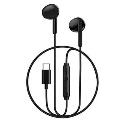 Wiwu In-Ear Hörlurar USB-C - Svart