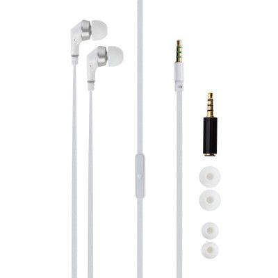Xqisit in-ear stereo headset - Vit