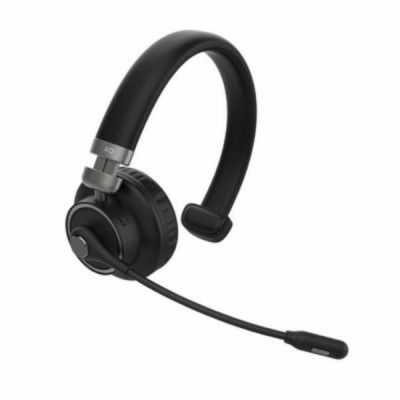 XQISIT Mono Wireless Headset w/ Mic - Svart