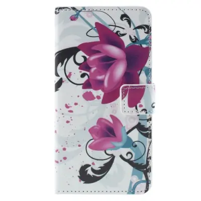 Plånboksfodral till HTC One A9 - Red Flower