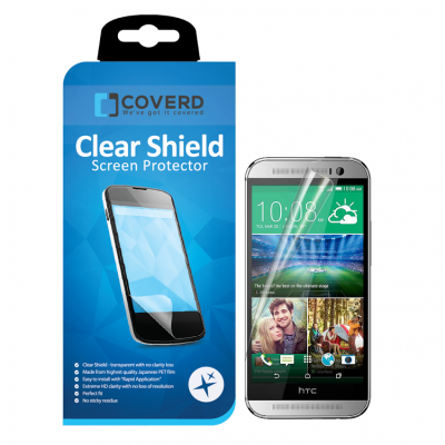 CoveredGear Clear Shield skärmskydd till HTC One M8