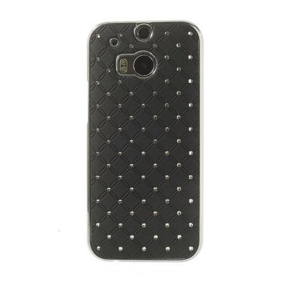 Diamante Skal till HTC One M8 (2014) - Svart