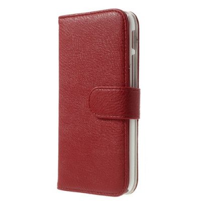 Embossed Plånboksfodral HTC One M8 - Röd