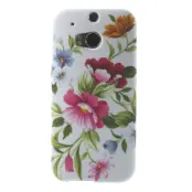 FlexiSkal till HTC One M8 med blommotiv