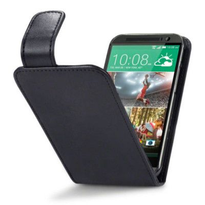 Flipfodral till HTC One M8 - Svart