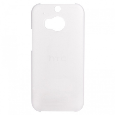 HTC One M8 Skal Translucent Hard Shell - Transparent