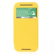 Mercury Bumper View Plånboksfodral till HTC One M8 (2014) - Gul