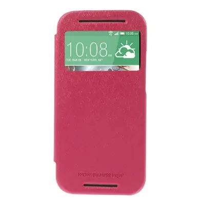 Mercury Bumper View Plånboksfodral till HTC One M8 (2014) - Magenta