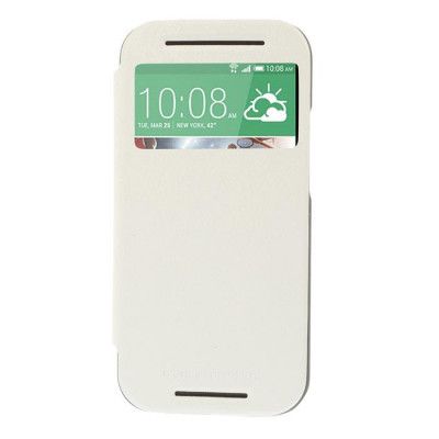 Mercury Bumper View Plånboksfodral till HTC One M8 (2014) - Vit