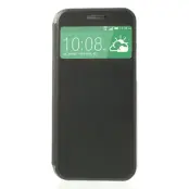 Mobilfodral med fönster till HTC One 2 M8 (2014) - (Svart)