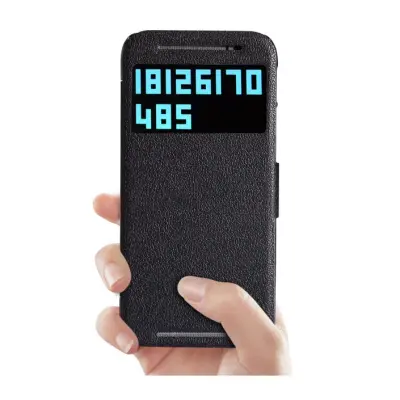 Nillkin Fresh Series fodral till HTC One M8 - (Svart)