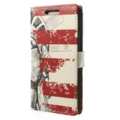Plånboksfodral till HTC One M8 (2014) - Frihetsgudinnan