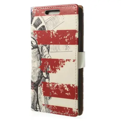 Plånboksfodral till HTC One M8 (2014) - Frihetsgudinnan