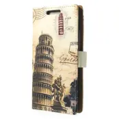 Plånboksfodral till HTC One M8 (2014) - Lutande Tornet I Pisa