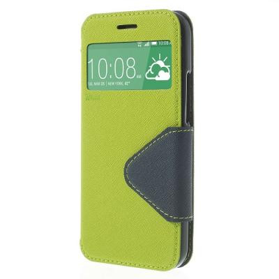 Roar Korea plånboksfodral med fönster till HTC One M8 - Grön