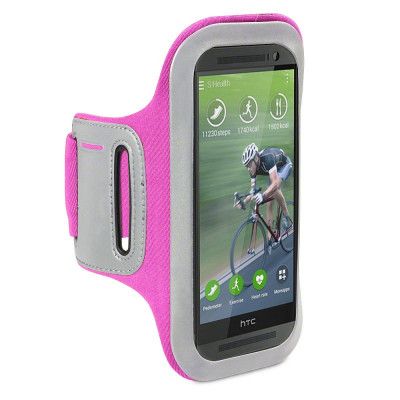 Shocksock Armband till HTC One M8 - Magenta