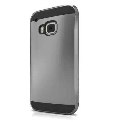 ITSkins Evolution Skal till HTC One M9 - Mörk Silver