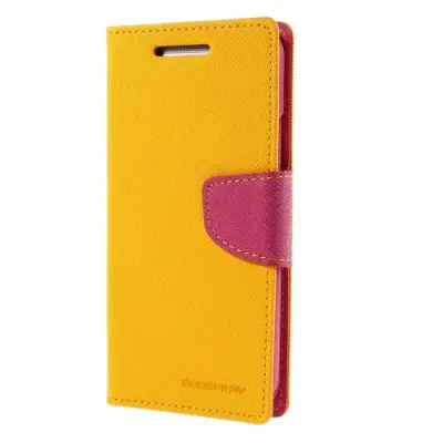 Mercury Fancy Plånboksfodral till HTC One M9 - Gul