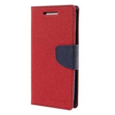Mercury Fancy Plånboksfodral till HTC One M9 - Röd