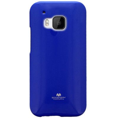 Mercury Jelly Flexicase Skal till HTC One M9 - MörkBlå