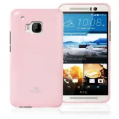 Mercury Jelly Flexicase Skal till HTC One M9 - Rosa