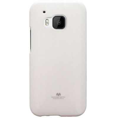 Mercury Jelly Flexicase Skal till HTC One M9 - Vit