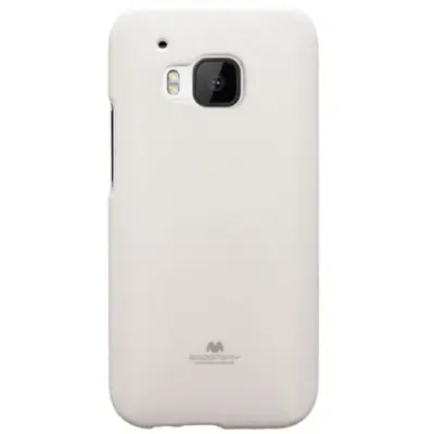 Mercury Jelly Flexicase Skal till HTC One M9 - Vit