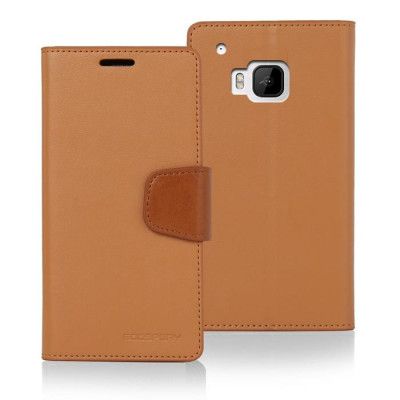 Mercury Sonata Plånboksfodral till HTC One M9 - Camel
