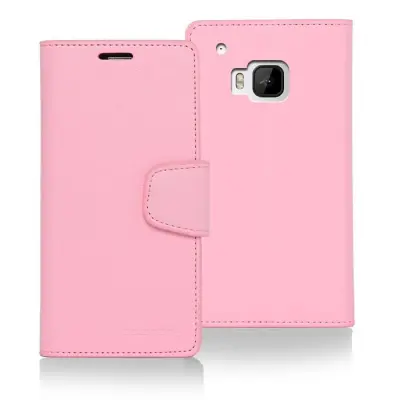 Mercury Sonata Plånboksfodral till HTC One M9 - Rosa