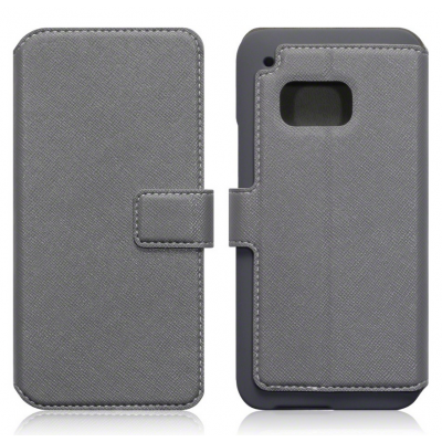 Slim Plånboksfodral till HTC One M9 - Grå