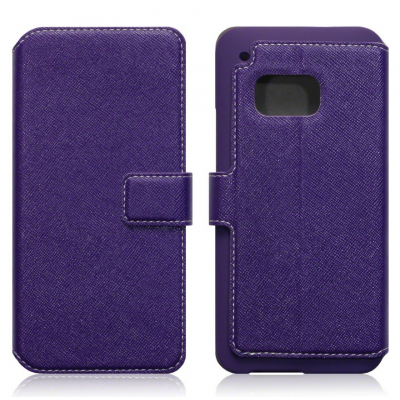 Slim Plånboksfodral till HTC One M9 - Lila